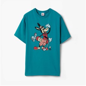 [WILD DONKEY]와일드동키 스팀티셔츠 아쿠아블루/STEAM GOOF TSHIRT AQUA BLUE/WIF2M60001A85