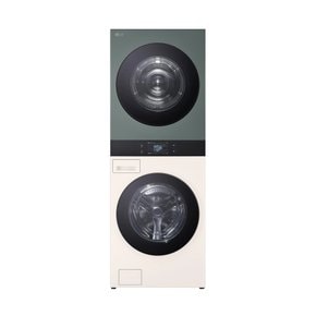(J)LG 트롬 AI 오브제컬렉션 워시타워 WA2525EGHF 네이처 베이지 / 네이처