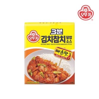 오뚜기 3분 김치참치덮밥소스 150g x 24개(1박스)