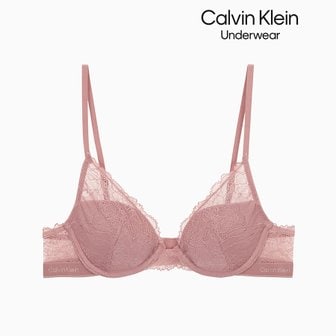 Calvin Klein Underwear 모던코튼레이스AF플런지브라 T팬티 SET(QF7978ADQF7980-VLZ)