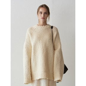 PILLOW WOOL KNIT (CREAM)