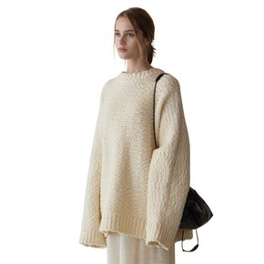 PILLOW WOOL KNIT (CREAM)