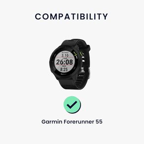 kwmobile 대응 Garmin Forerunner 55 USB 충전기 - Ty