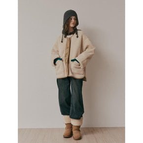 AR_Wide fit fleece jacket_BEIGE