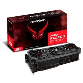 POWERCOLOR AMD Radeon RX7900XT GDDR6 20GB RX7900XT 20G-EOC 그래픽 보드 탑재 모델 [국내