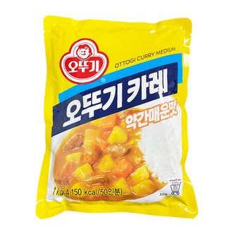 오뚜기 오뚜기카레 1kg 약간매운맛