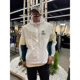 Jeep [여주점] 지프 절개 배색 후드 점퍼 JO2JPU233