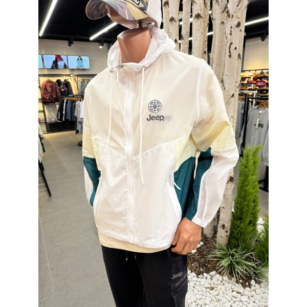[여주점] 지프 절개 배색 후드 점퍼 JO2JPU233