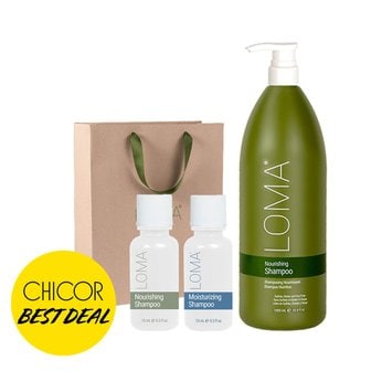 LOMA 세트)너리싱 샴푸 1L(+어메니티 랜덤 1종, 쇼핑백 증정)