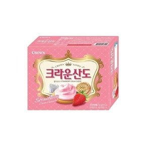 크라운 딸기산도 161g 4개