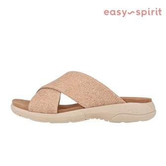 EASY SPIRIT [easy~spirit]이지스피릿 여성 New 22 S/S 컴포트 데일리 슬리퍼 뮬 테이티 W9DTAIT2M92ES 살구