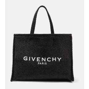 G-Tote 미디엄 라피아 쇼퍼 백 P00941588