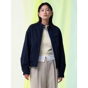 Stand Collar Padded Blouson  Black (KE5138M015)