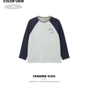 배색라글란베이직티셔츠 R2435T142 22_KG