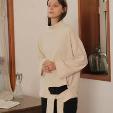 [와드로브]TIED TURTLENECK T-SHIRT_IVORY (S3636081)