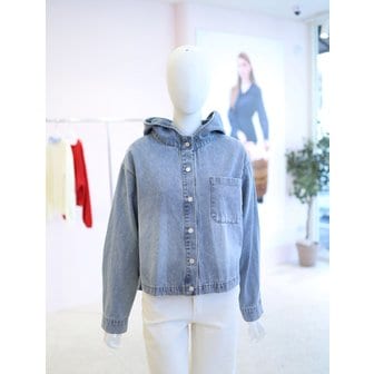올리브데올리브 [여주점] 여성 후드 데님 자켓 YJ6SJ608