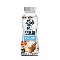 퀘이커우리쌀 마시는 오트밀 다이어트시리얼 아침대용식사 선식 우리쌀50g