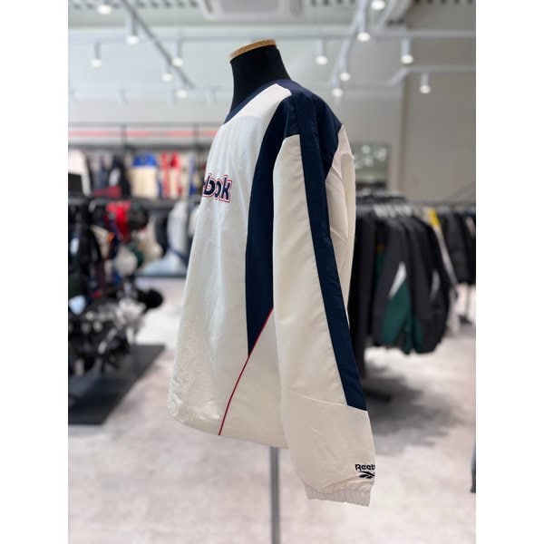 [여주점] RETS5EM13OW  레전드 컬러블록 피스테 남녀공용긴팔티셔츠