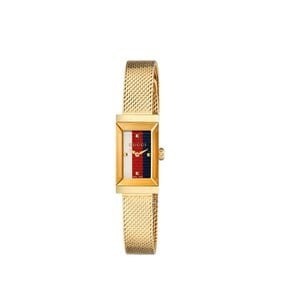 GUCCI YA147511 G-Timeless 사각 여성시계 메탈