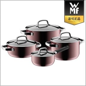 퓨전테크 미네랄 냄비 4종 세트 로즈쿼츠(16편수,20L,20H,24H)