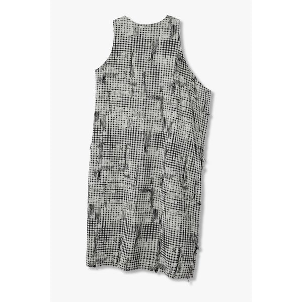 [Y`s]깅엄 체크 프린지 드레스 6616161102000