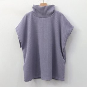 아이우먼 골지터틀넥스판조끼 NOK445M509 빅사이즈