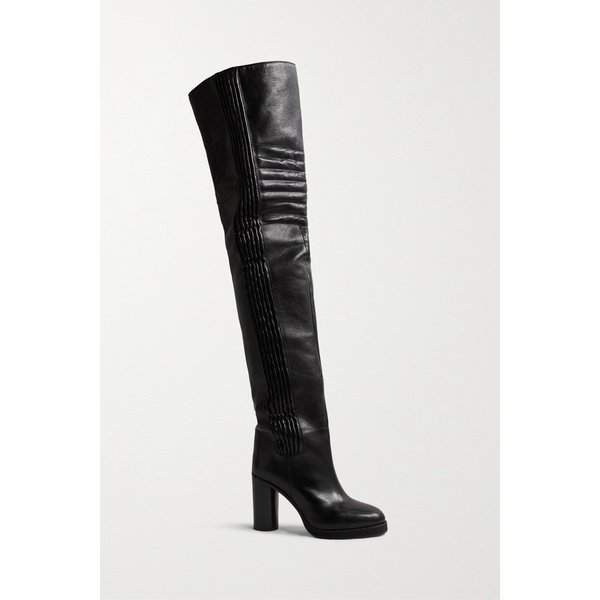 Laelle Leather Over-the-knee Boots 블랙 1647597277806690