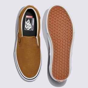 덕 캔버스 Skate Slip-On 스케이트 슬립온 브라운 / VN0A2Z311M71