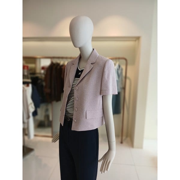 [여주점] 씨씨콜렉트 싱글4버튼크롭자켓 E252msf129