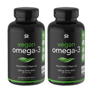 스포츠리서치 비건 오메가3 Total Omega-3 60정 2개