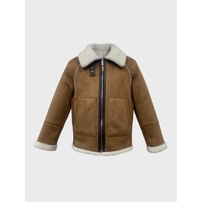 FAUX MUSTANG JACKET (CAMEL)