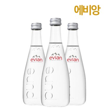 에비앙 글라스 Evian 330mlX20(Glass)