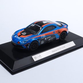 브라고 1:43 레이싱카 알파인 A110 CUP 자동차피규어 모형차 다이캐스트