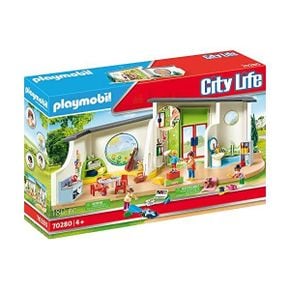 독일 플레이모빌 시티라이프 playmobil City Life KiTa with Light and Sound Effect 4 Years Up