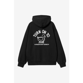 HOODED STAMP SWEATSHIRT