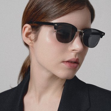 리끌로우 YLeen SILVER SUNGLASS BLACK