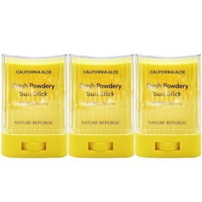 캘리포니아 알로에 보송 선스틱24g x3개 SPF50+