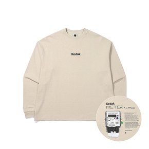 [공식]에센셜 코다럭스 긴소매 티셔츠 IVORY