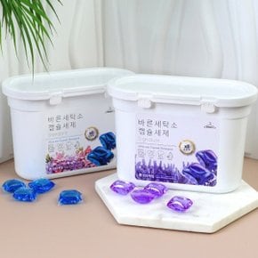 [바른세탁소] 고농축 캡슐세제 100개입 / 세제 액체세제 세탁세제