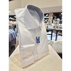23FW(슬림핏/긴소매)구김없이 신축성 좋은 스판 콤비배색 세미와이드 셔츠 CDH3B53002A007G