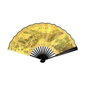여름 휴대용 동양화 접이식 부채