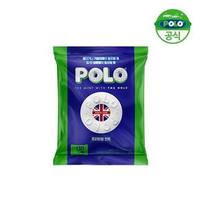 [공식] 폴로 POLO 민트 미디엄 파우치 234g (약130개)