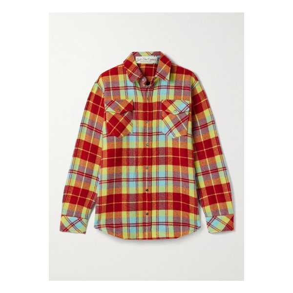 갓스 트루 캐시미어 체크 캐시미어 셔츠 멀티컬러 46376663162919045