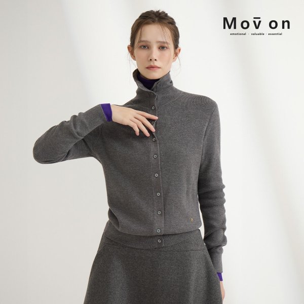 모브온 25FW 하이넥 풀오버 가디건 3종 (25FW 최신상!)