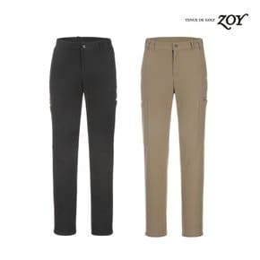 tenue de golf ZOY 테뉴드골프 조이 남성 기모 밴딩 간절기 골프 카고바지