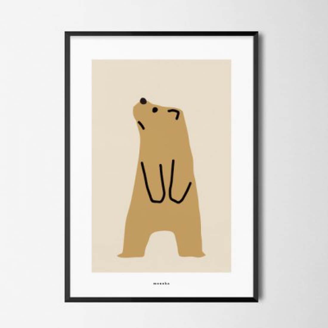 유니크 인테리어 디자인 포스터 M 그리즐리 베어 알래스카 북극곰, 신세계적 쇼핑포털 Ssg.Com