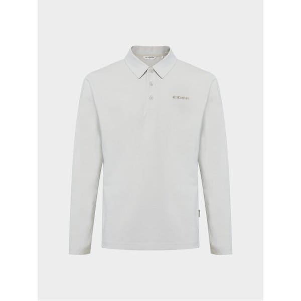 [부산점] 에크루 남성 잠재권축 긴팔 폴로 티셔츠 DMP26253