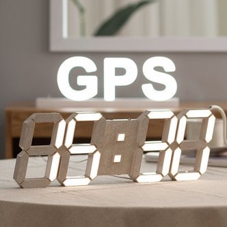 플라이토 국산 플라이토 위성 GPS 인테리어 LED 벽시계 38cm 멜로우