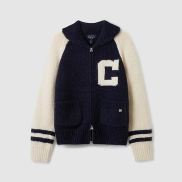 후아유 Logo Cowichan Cardigan WHCKE4V31F