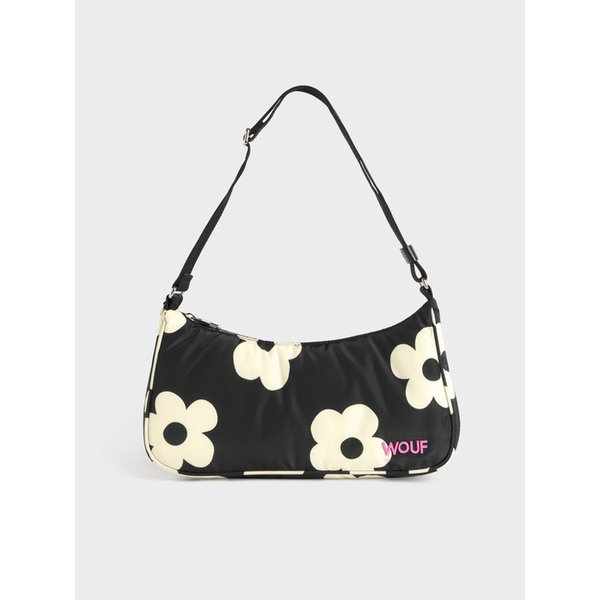 WO스튜디오 나이트데이지 숄더백 31x16x8